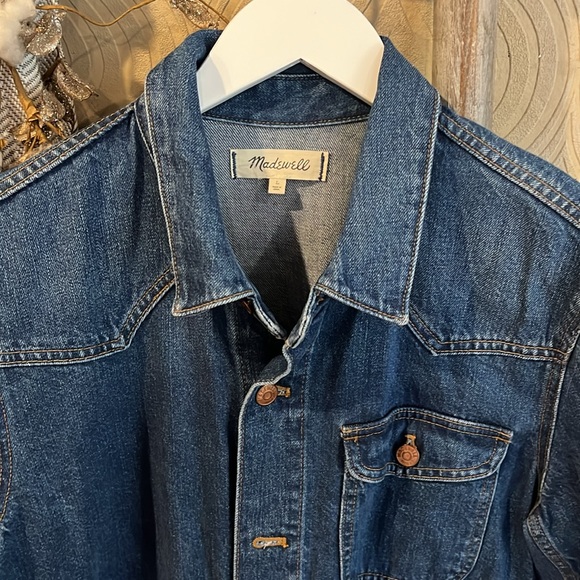 Madewell Jean jacket duster - Picture 2 of 10